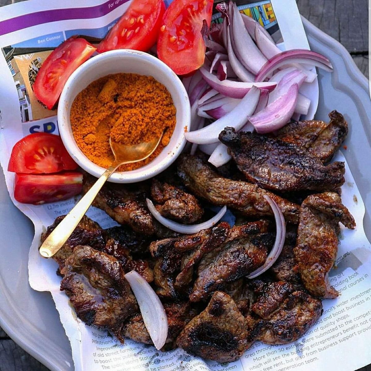 Suya Royale Skewers